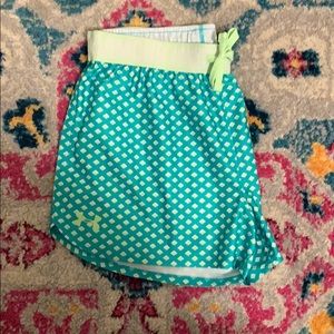 UNDER ARMOUR GREEN SHORTS